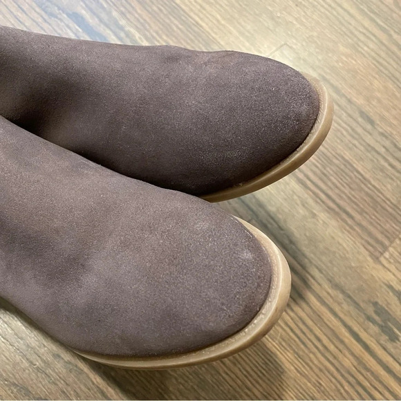 Steve Madden Laramie Suede Ankle Booties size 10 Back Zipper - Picture 8 of 11